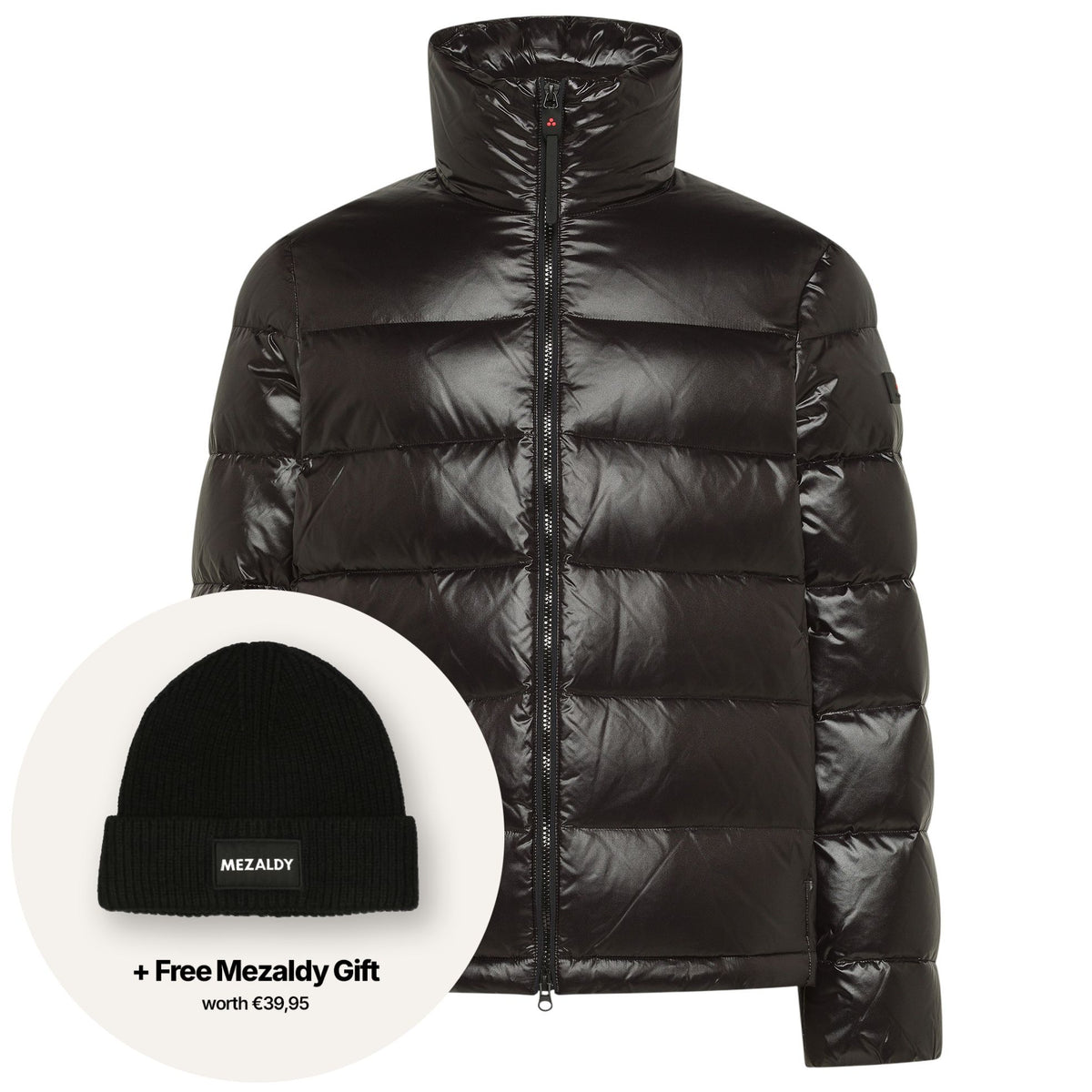 Peuterey Keke Linear Puffer Zwart