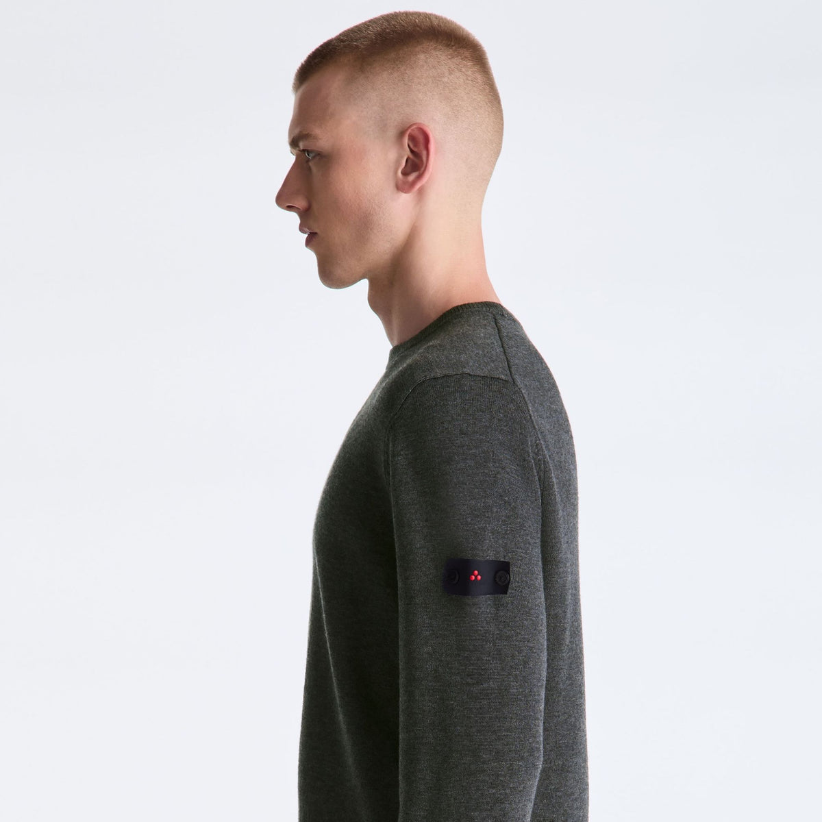 Peuterey Marlon Knitted Pullover Sweater Antraciet