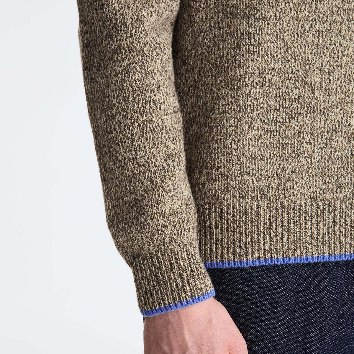 Peuterey Muphrid Contrasted Sweater Bruin