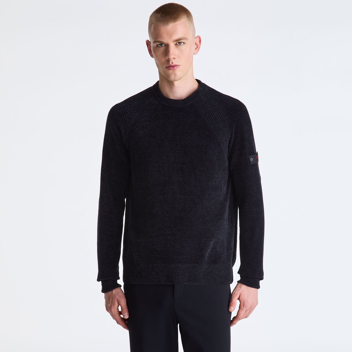Peuterey Sironi Chenille Sweater Navy