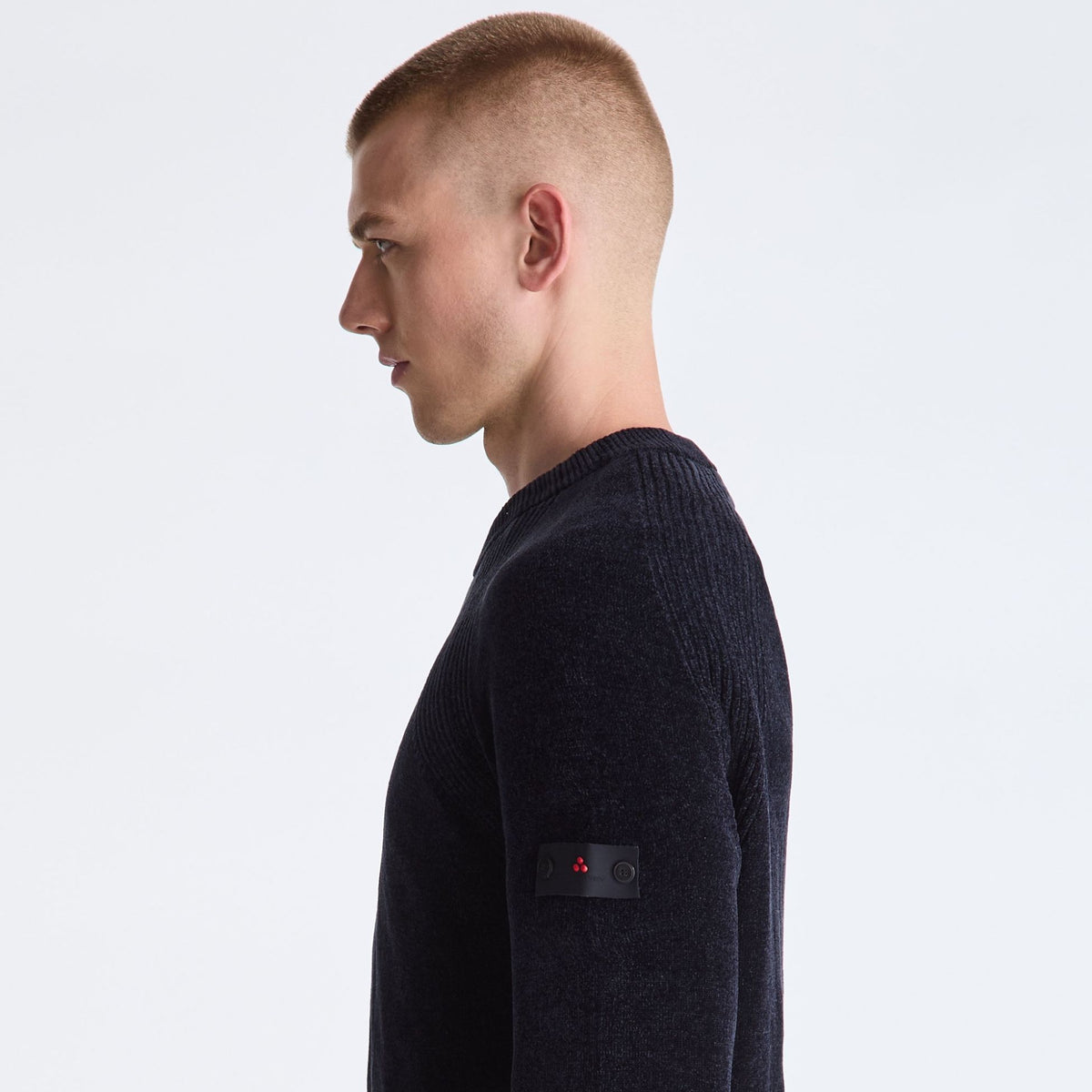 Peuterey Sironi Chenille Sweater Navy
