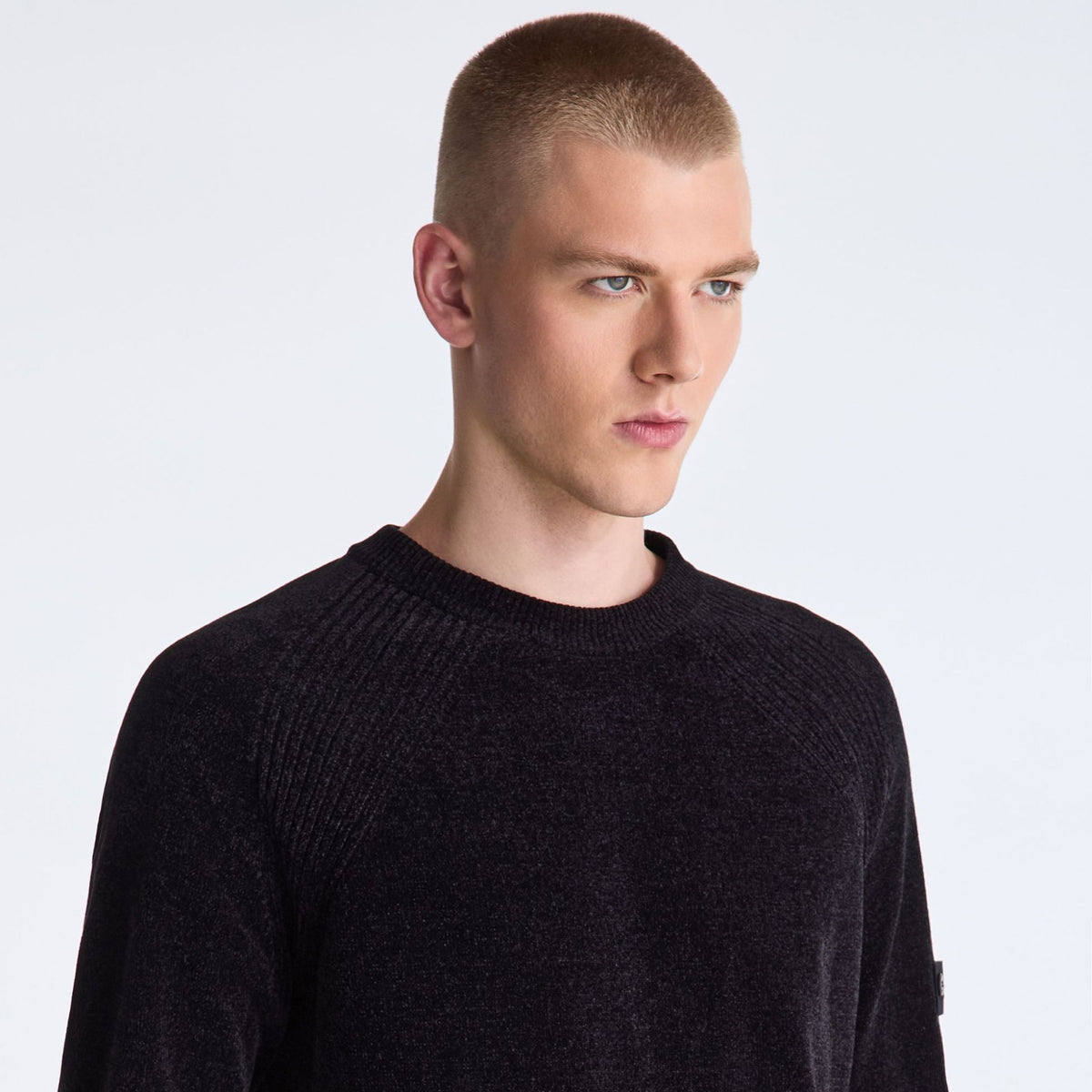 Peuterey Sironi Chenille Sweater Zwart