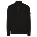 Peuterey Trebe Yak Wool Half Zip Sweater Zwart