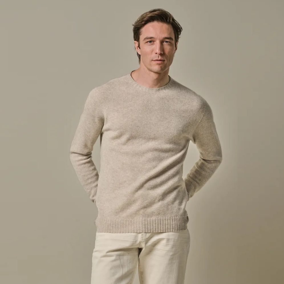 Profuomo Seamless Sweater Beige