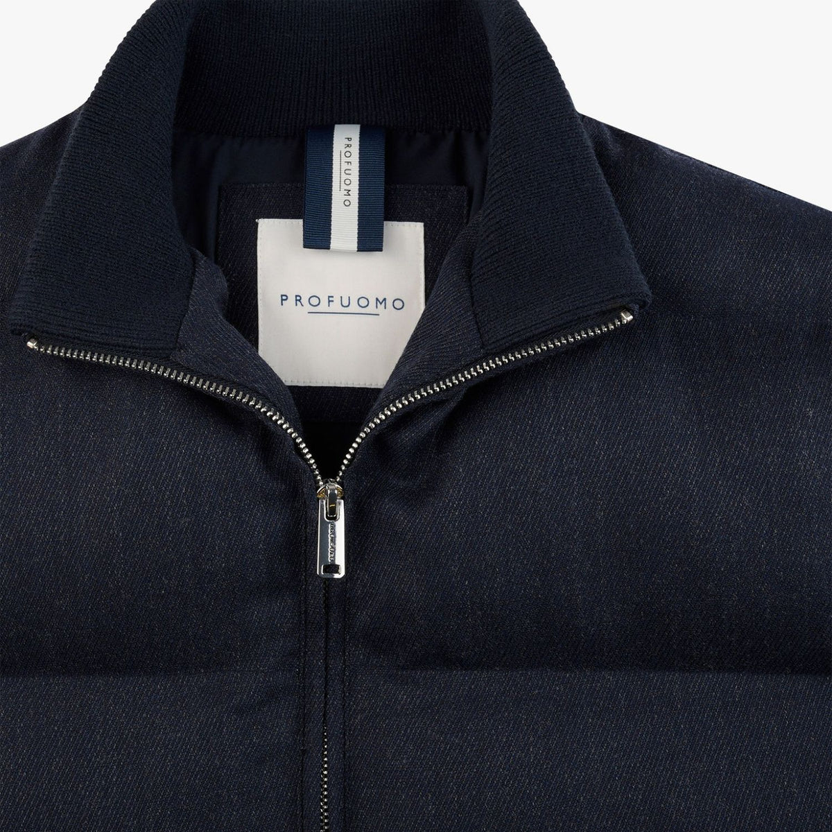 Profuomo Bomber Mouline Jas Navy