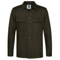 Profuomo Knitted Overshirt Donker Groen
