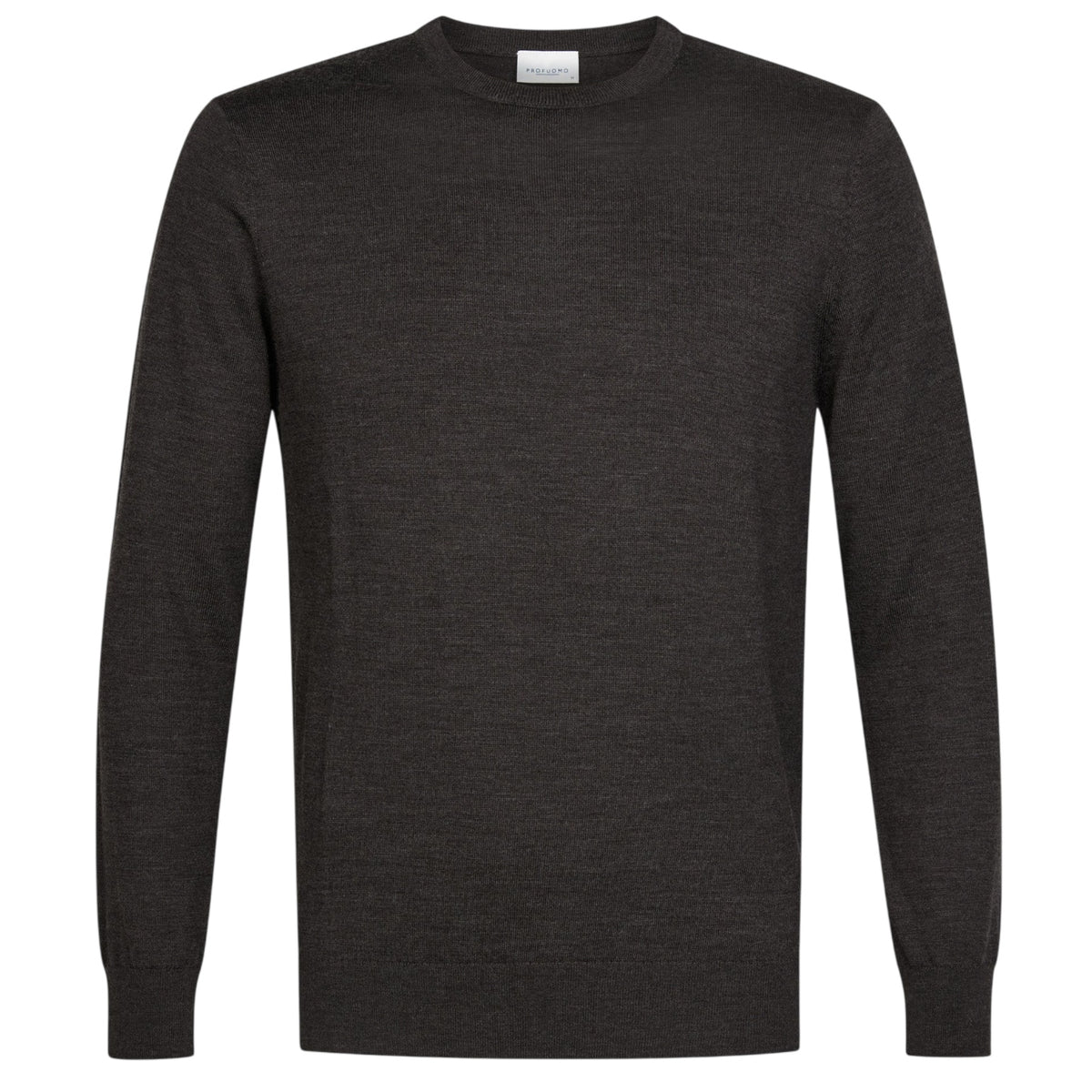 Profuomo Knitted Pullover Sweater Bruin