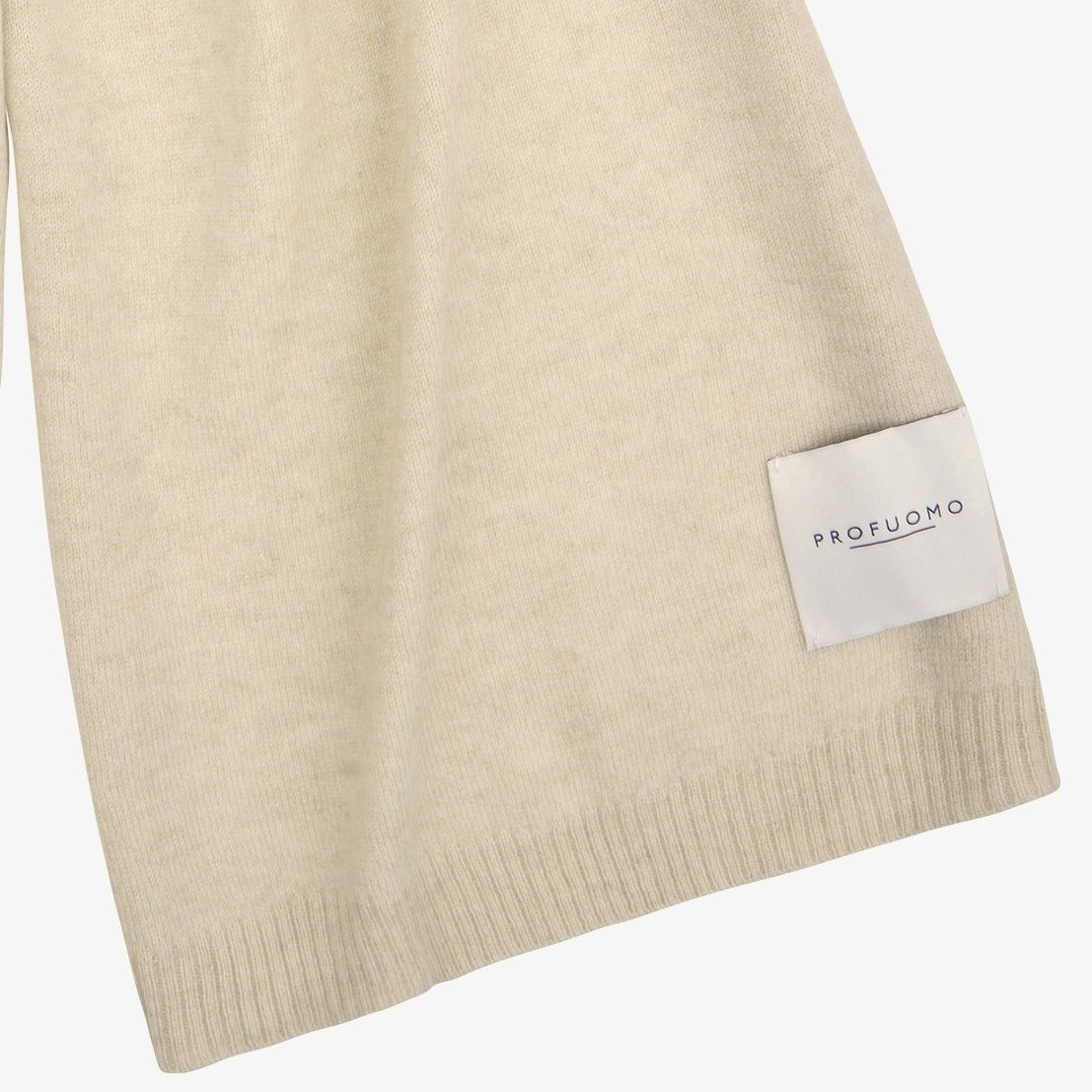 Profuomo Wool Sjaal Beige