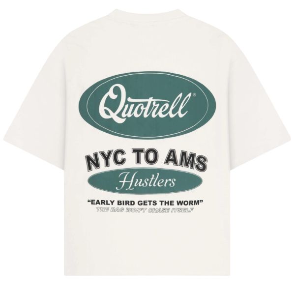 Quotrell Hustlers T-shirt Off White