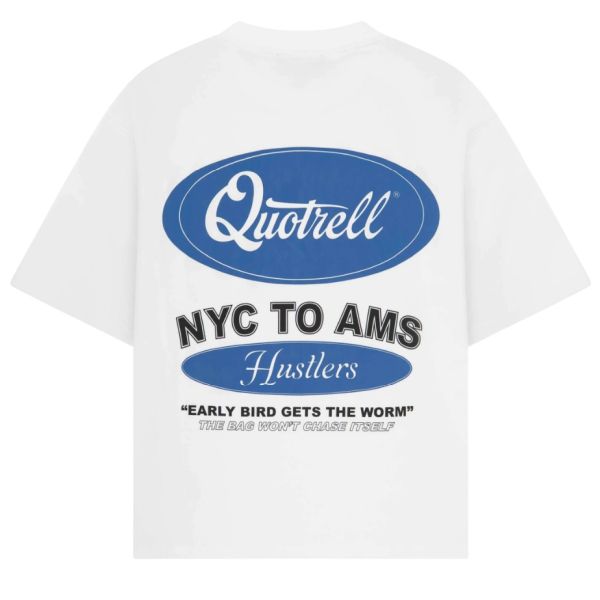 Quotrell Hustlers T-shirt Wit
