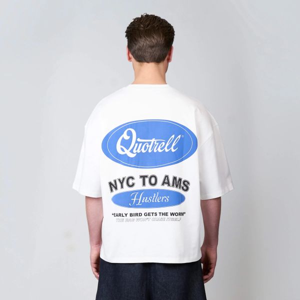 Quotrell Hustlers T-shirt Wit