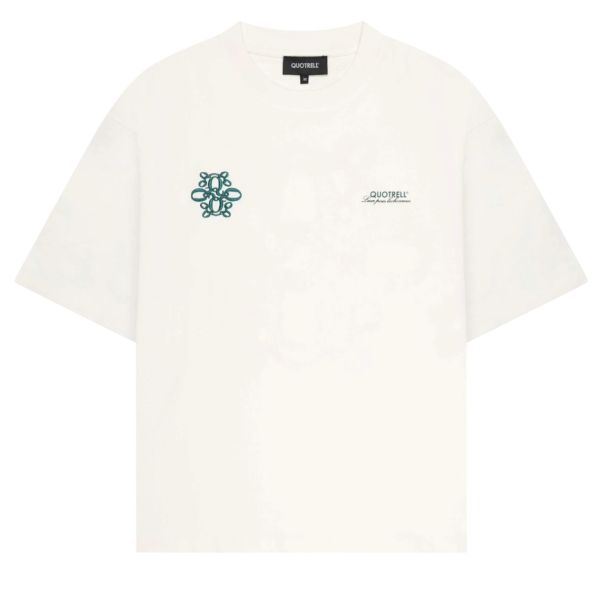 Quotrell Insignia T-shirt Off White