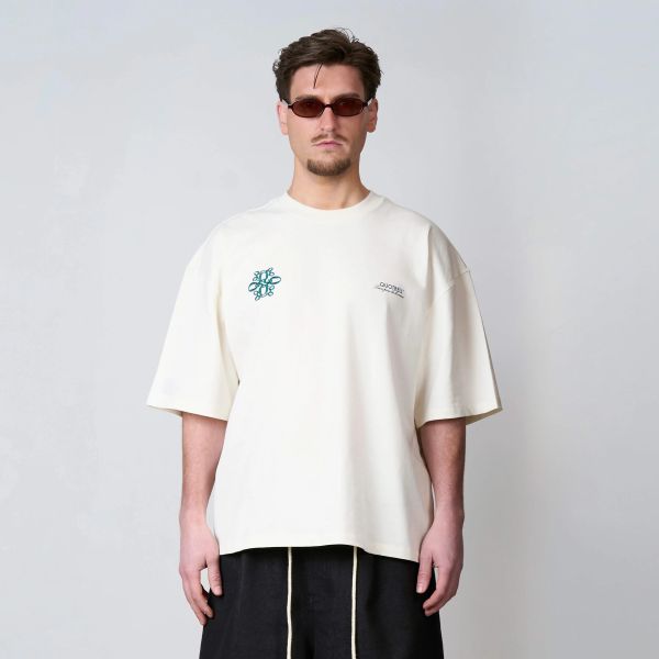 Quotrell Insignia T-shirt Off White