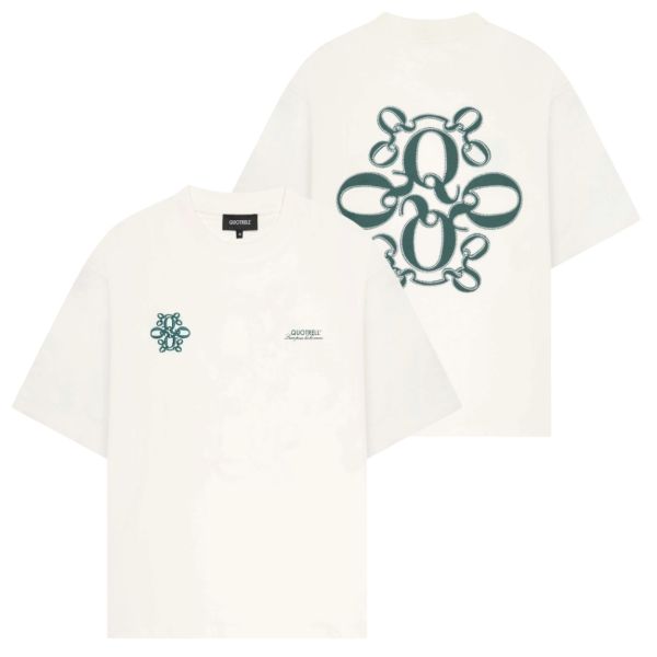 Quotrell Insignia T-shirt Off White