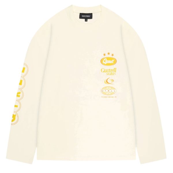 Quotrell Marino Longsleeve T-shirt Geel