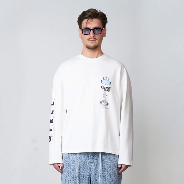 Quotrell Marino Longsleeve T-shirt Wit