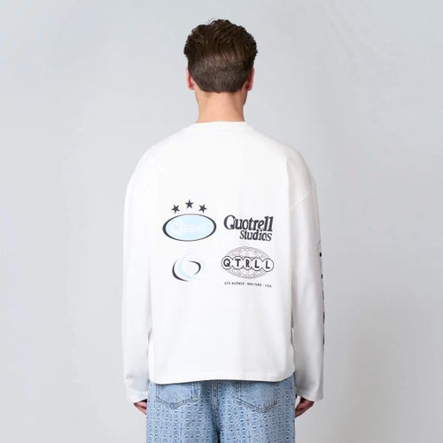 Quotrell Marino Longsleeve T-shirt Wit