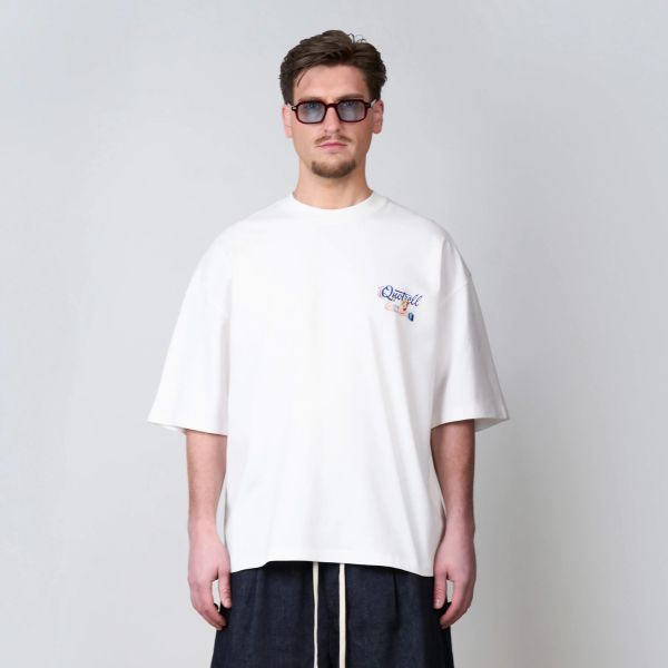 Quotrell Pin Up T-shirt Wit