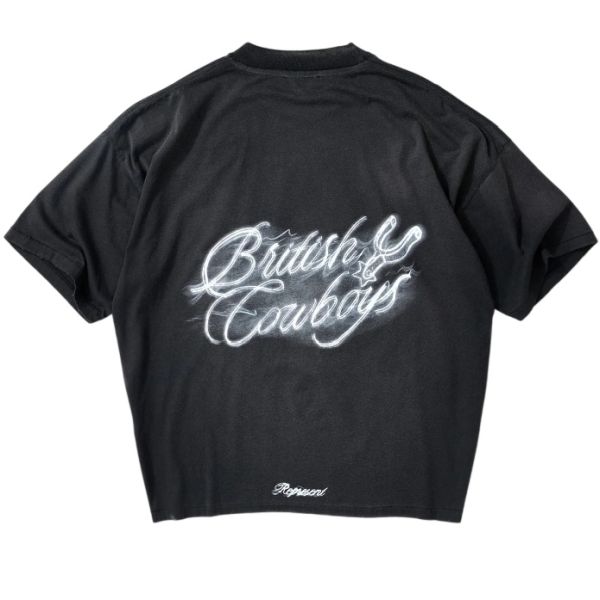 Represent British Cowboys T-shirt Zwart