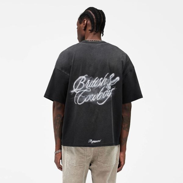Represent British Cowboys T-shirt Zwart