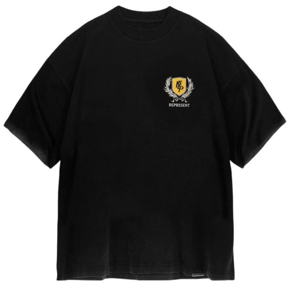 Represent Crest T-shirt Zwart