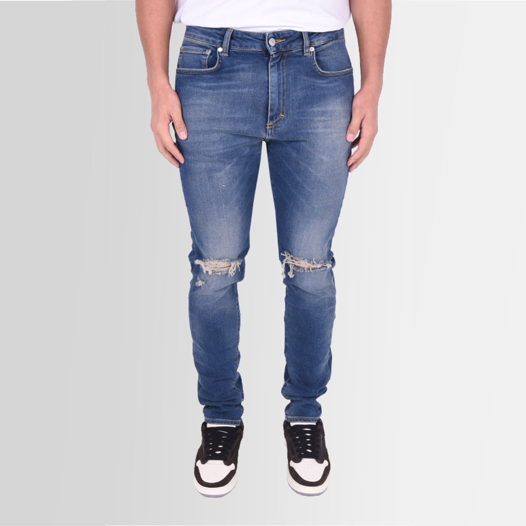 represent destroyer denim jeans classic blauw