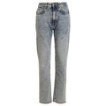 represent front stitch baggy jeans worn blue