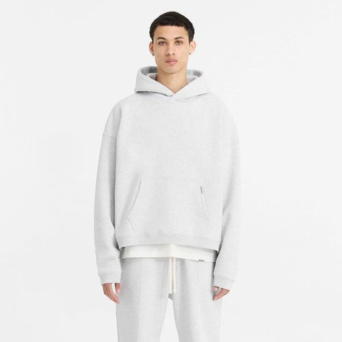 Represent Initial Boxy Hoodie Grijs
