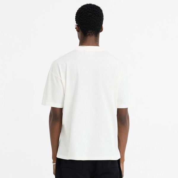 Represent Initial Oversized T-shirt Wit