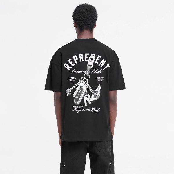 Represent Keys To The Club T-shirt Zwart