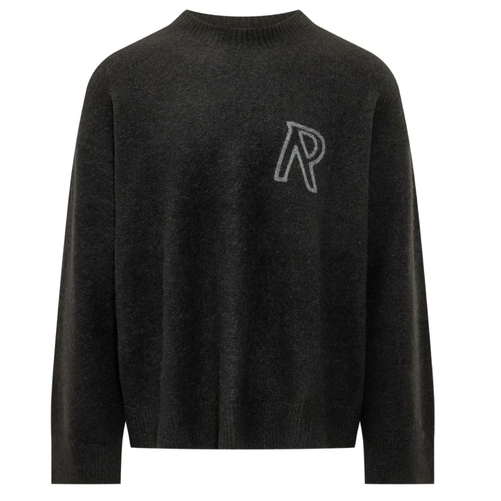 Represent Logo Knit Sweater Zwart