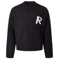 Represent Logo Knit Sweater Zwart