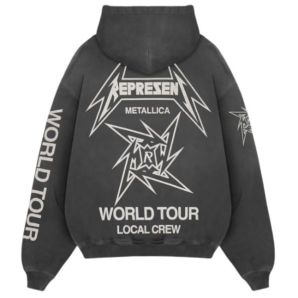 Represent Metallica 40 Year Anniversary Vest Zwart