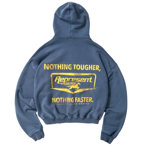 Represent Nothing Faster Hoodie Blauw