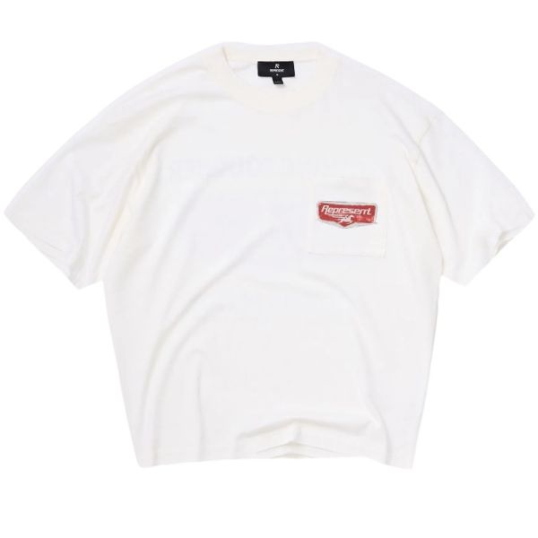 Represent Nothing Faster T-shirt Wit