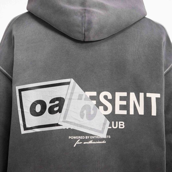 Represent X Oasis Owners Club Hoodie Zwart