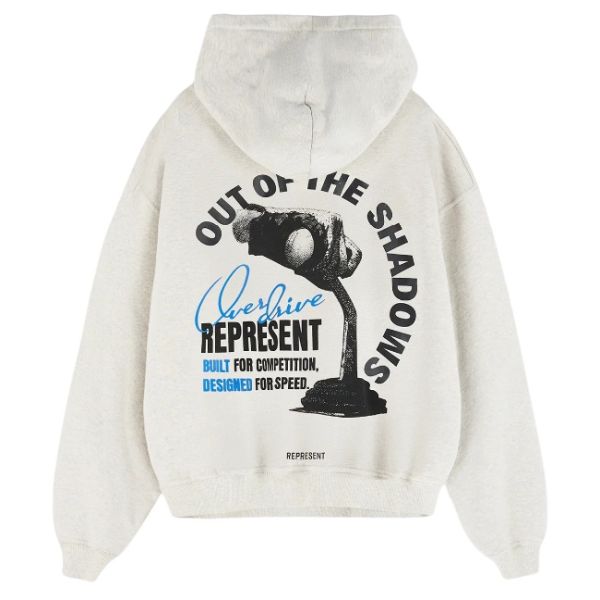 Represent Out Of The Shadows Hoodie Off White