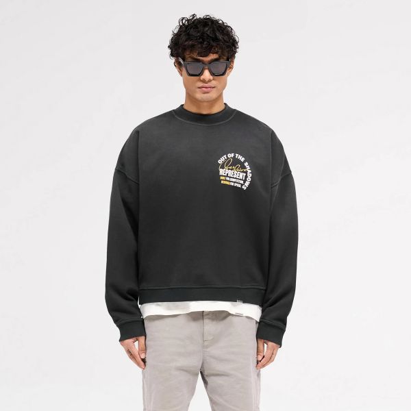 Represent Out Of The Shadows Sweater Zwart