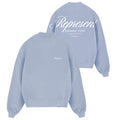 Represent Owners Club Script Sweater Licht Blauw