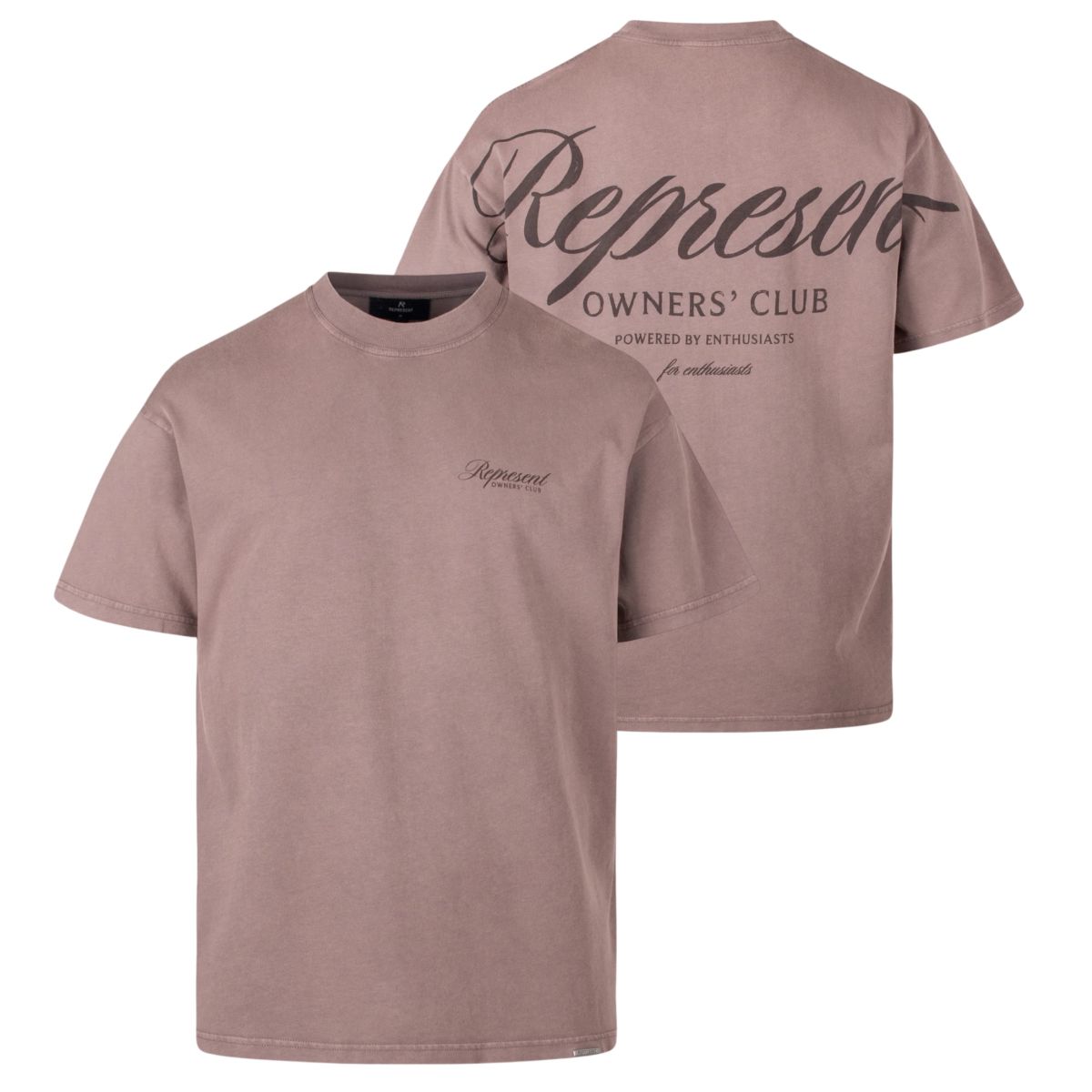 Represent Owners Club Script T-shirt Bruin