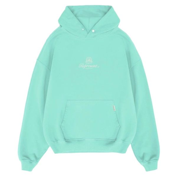 Represent Permanent Vacation Hoodie Mint