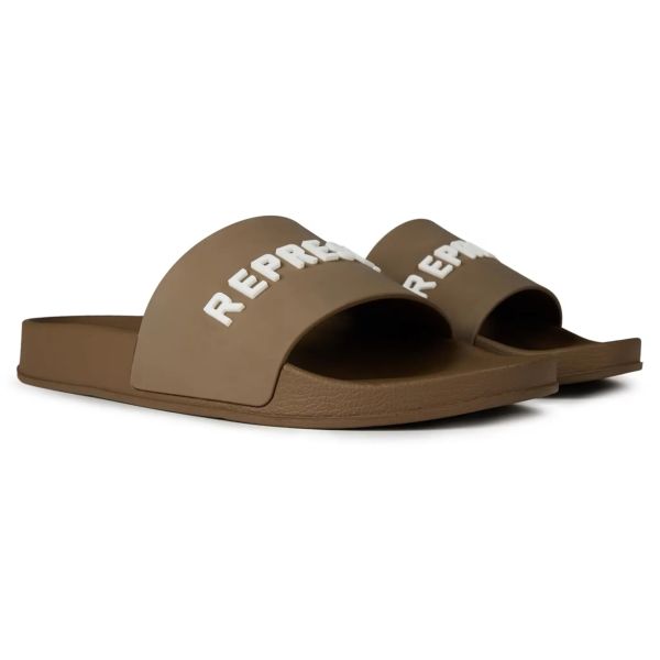 Represent Pool Slippers Beige