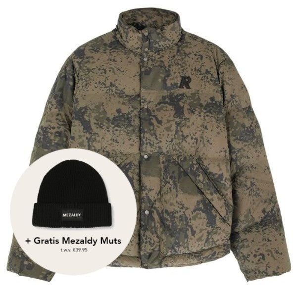Represent Puffer Jas Camo
