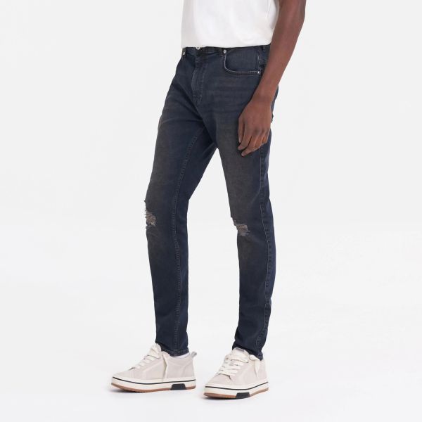 Represent R1 Destroyer Denim Jeans Donker Blauw