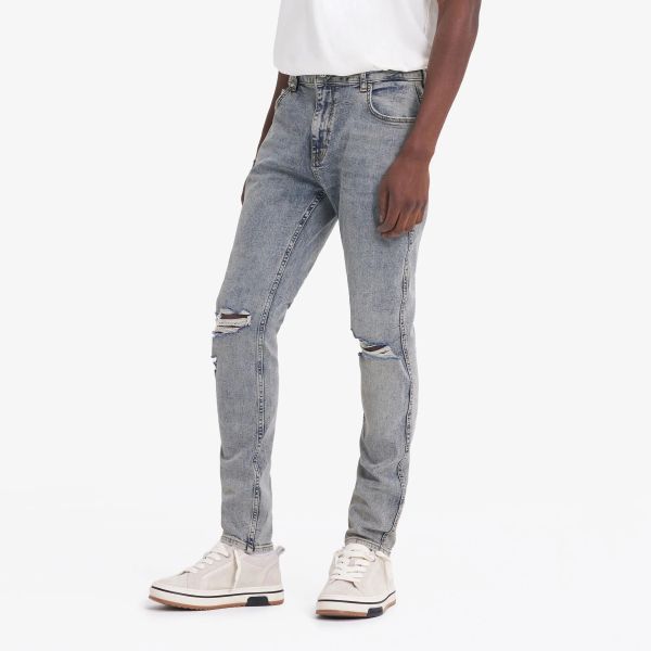 Represent R1 Destroyer Denim Jeans Licht Blauw