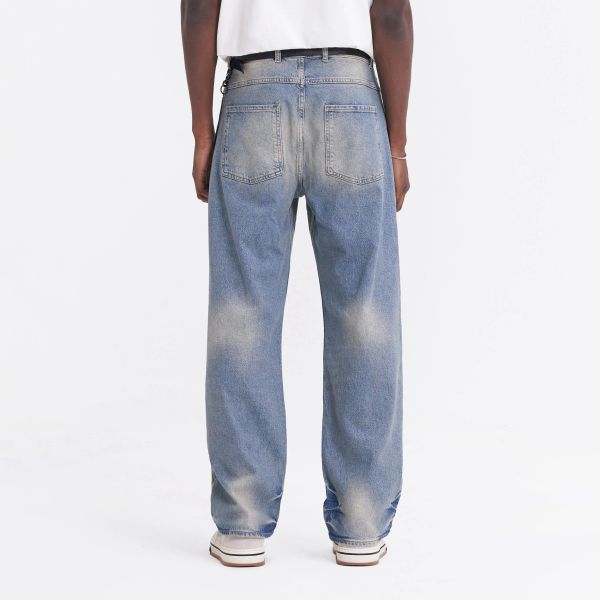 Represent R3 Baggy Denim Jeans Blauw