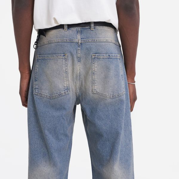 Represent R3 Baggy Denim Jeans Blauw