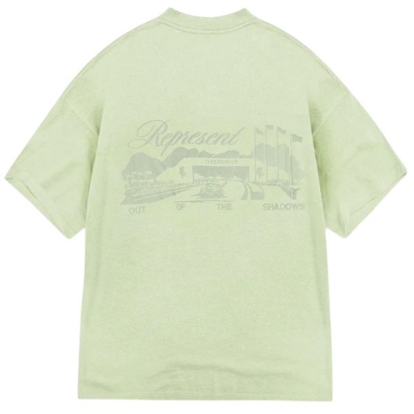 Represent Raceway T-shirt Groen