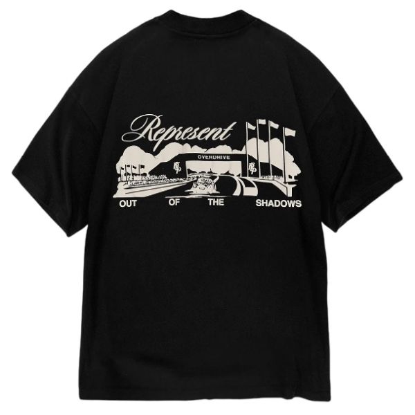 Represent Raceway T-shirt Zwart