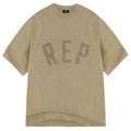Represent Rep Applique T-shirt Beige